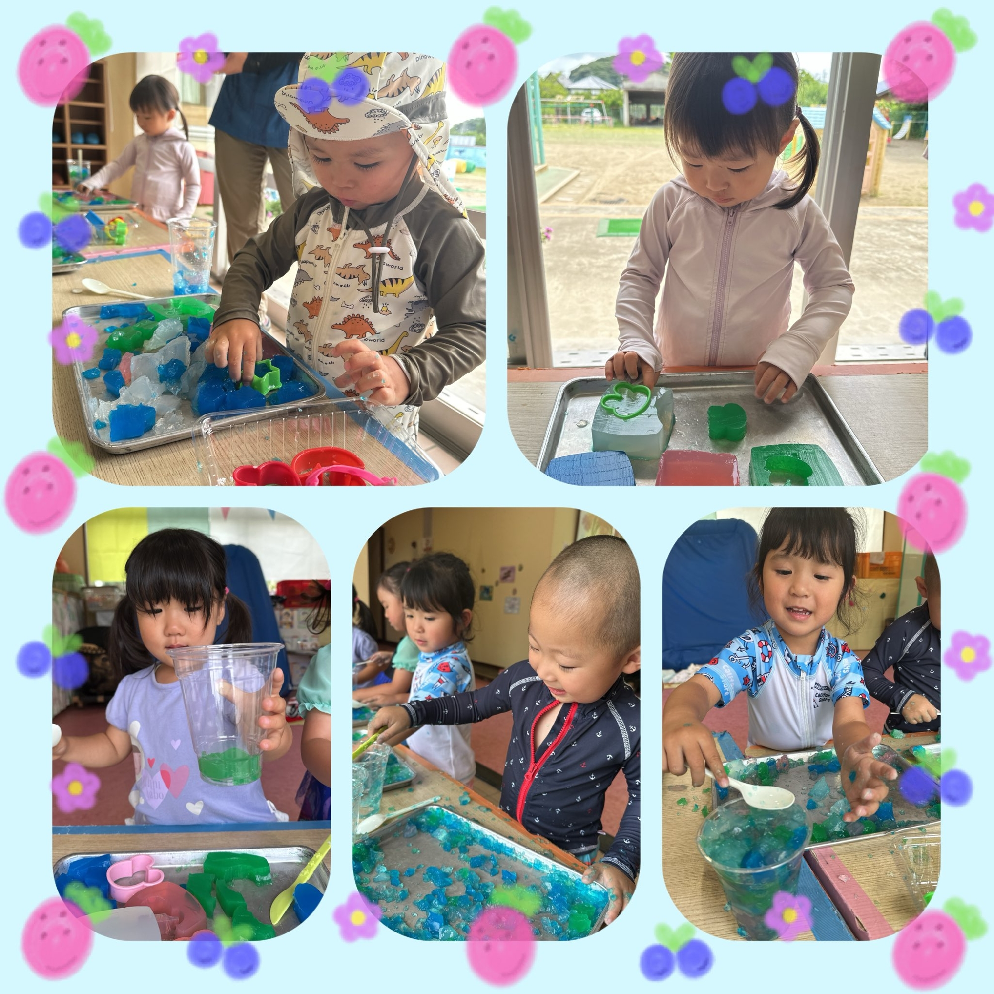 🐣感触遊びを楽しみました💫