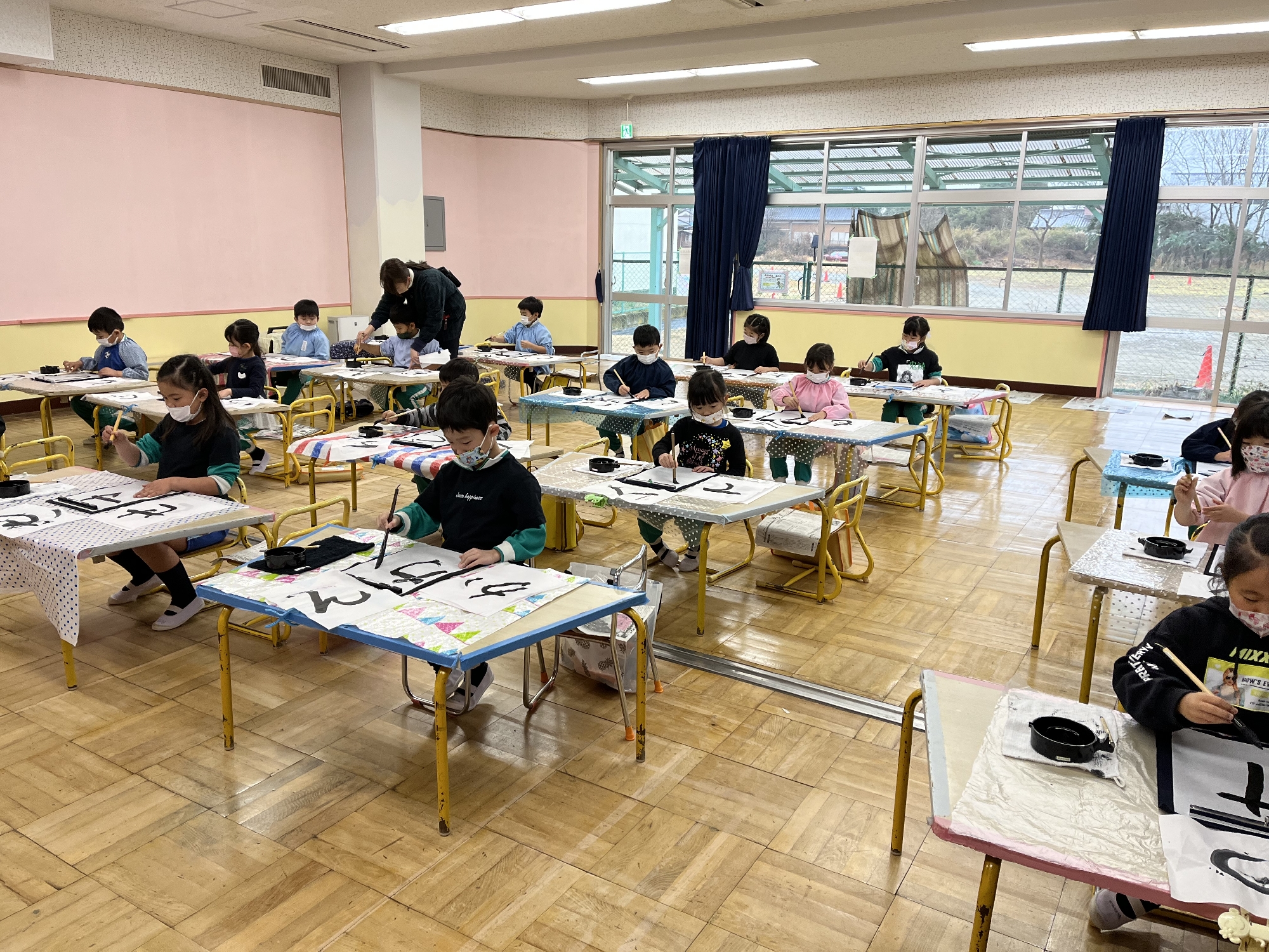 ひらがなに挑戦✨